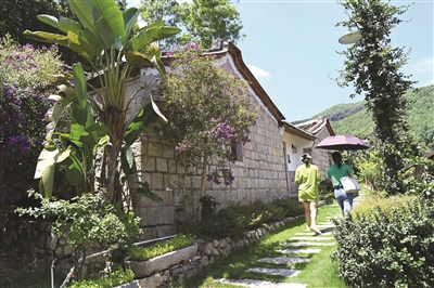 山重村生态旅游获台湾宗亲点赞